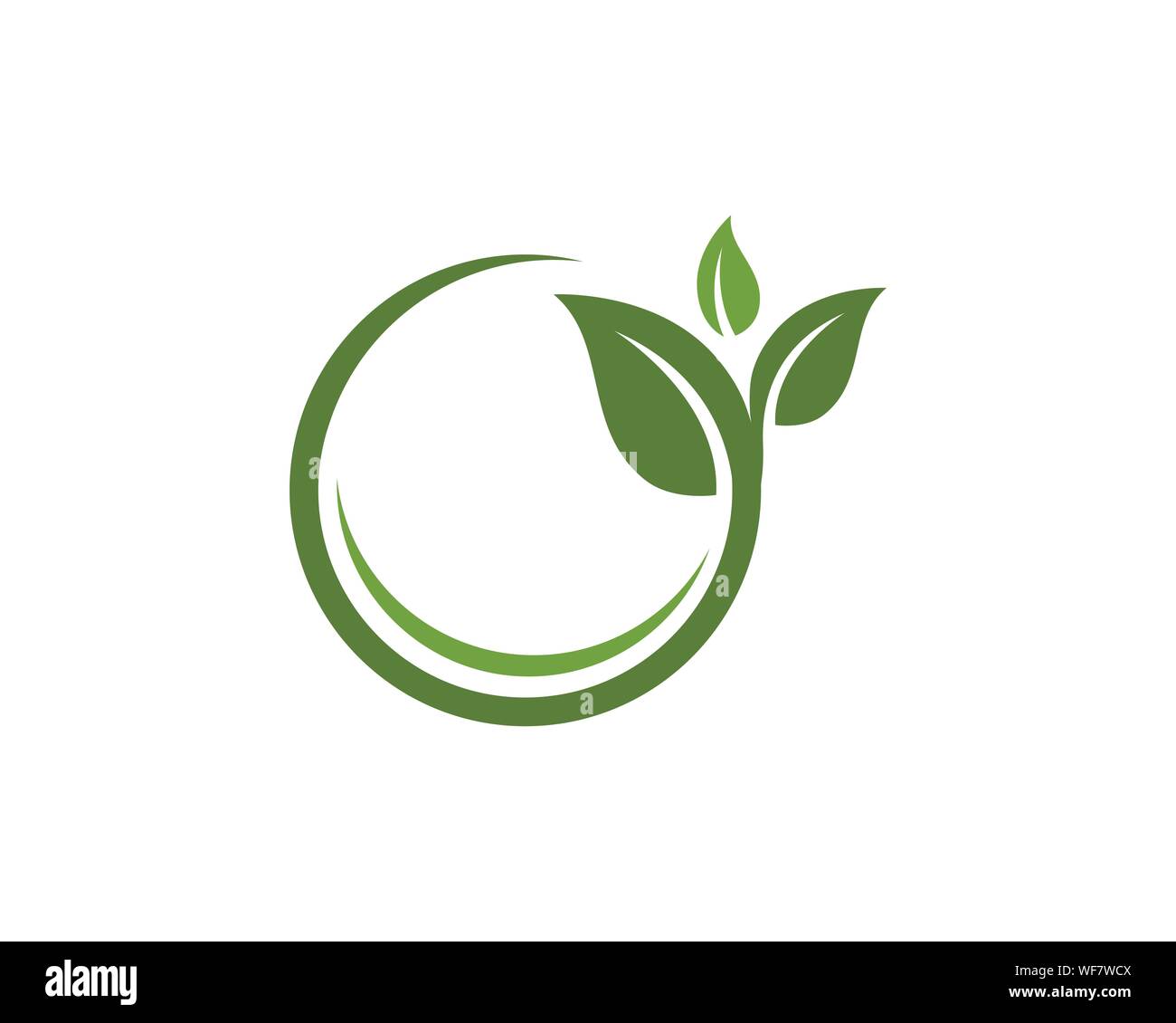Logos of green Tree leaf ecology nature element vector Stock Vector ...