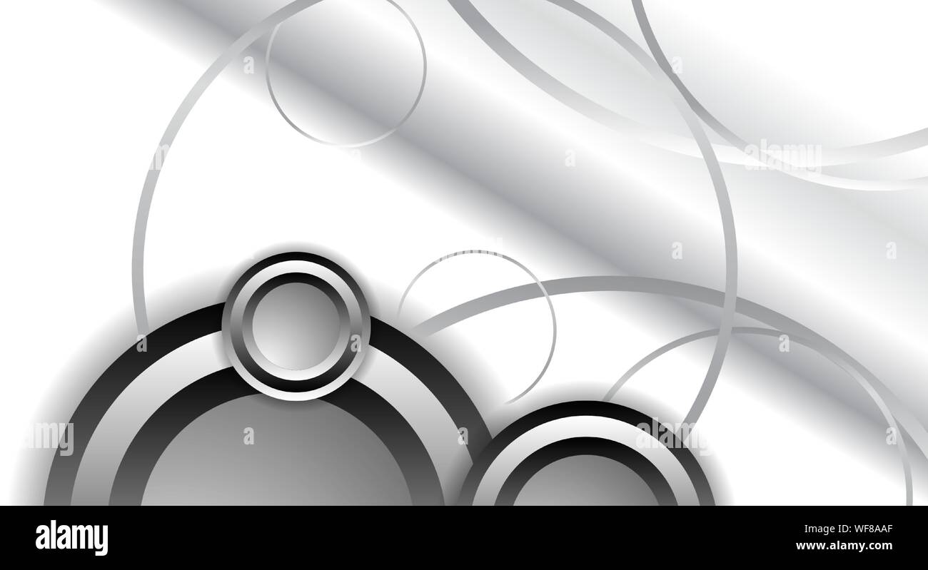Vector Abstract Background Overlapping circles. Eps 10 concept for your design Stock Vector