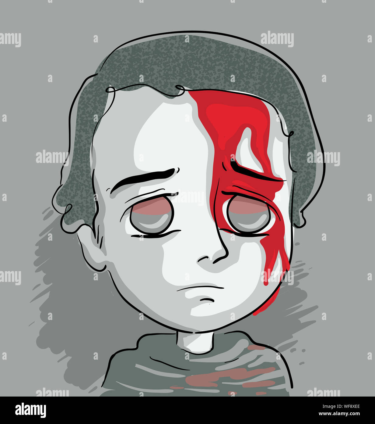 Bleeding forehead hires stock photography and images Alamy