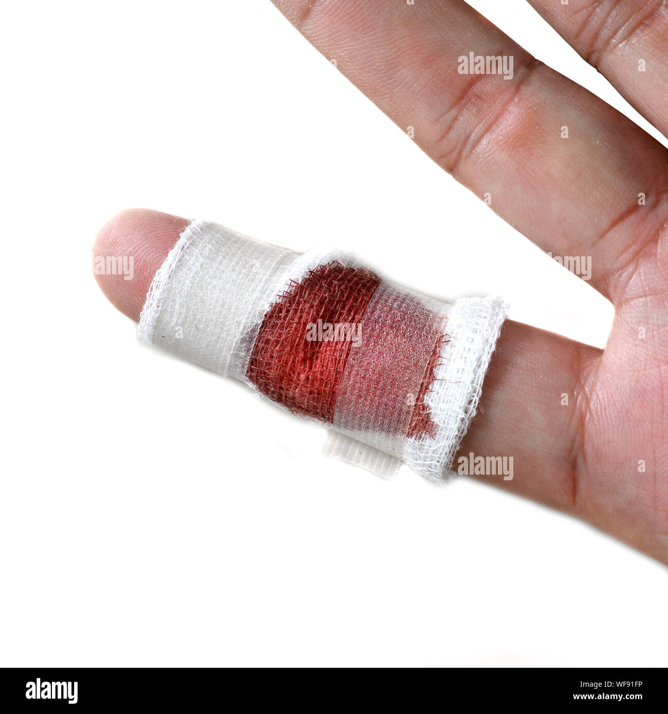 Hand Blood Bandage High Resolution Stock Photography And Images Alamy