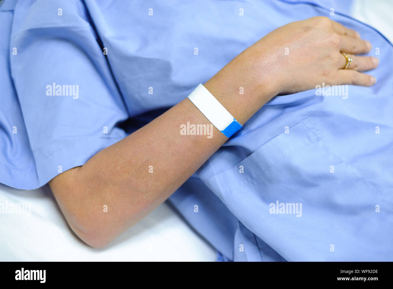 Female patient with dengue fever red rashes stay on a hospital bed Stock Photo Alamy