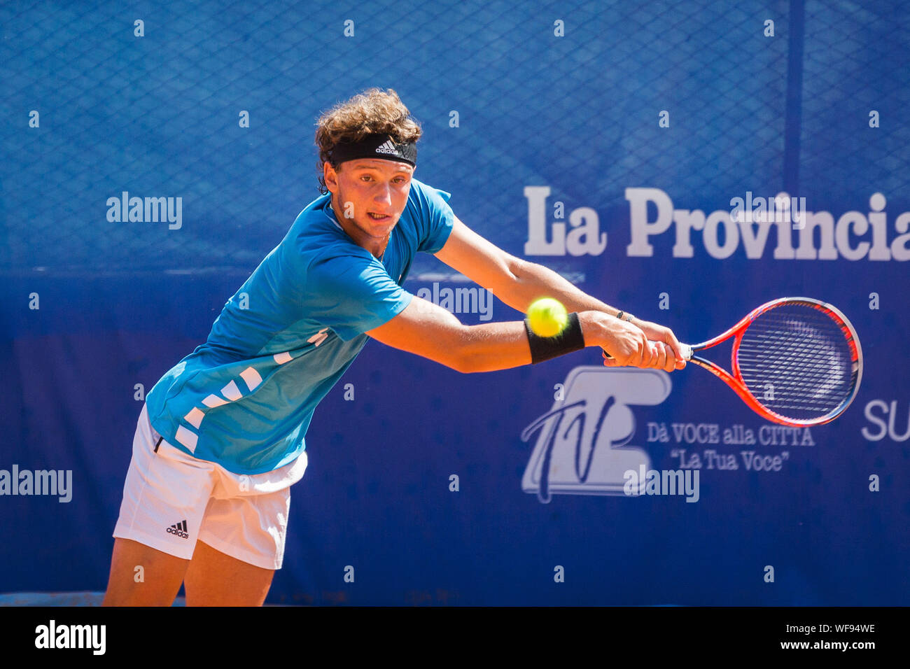 FEDERICO ARNABOLDI during Atp Challenger Como 2019, Como, Italy, 30 Aug  2019, Tennis Tennis Internationals Stock Photo - Alamy