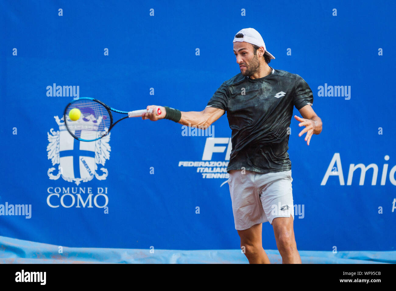 STEFANO TRAVAGLIA during Atp Challenger Como 2019, Como, Italy, 30 Aug  2019, Tennis Tennis Internationals Stock Photo - Alamy