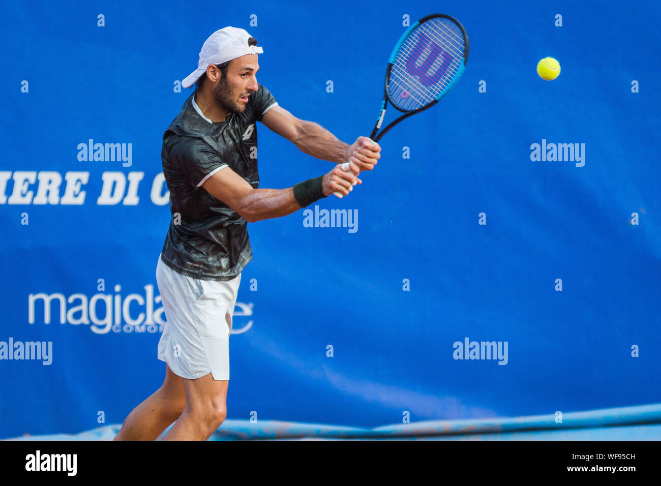 STEFANO TRAVAGLIA during Atp Challenger Como 2019, Como, Italy, 30 Aug  2019, Tennis Tennis Internationals Stock Photo - Alamy