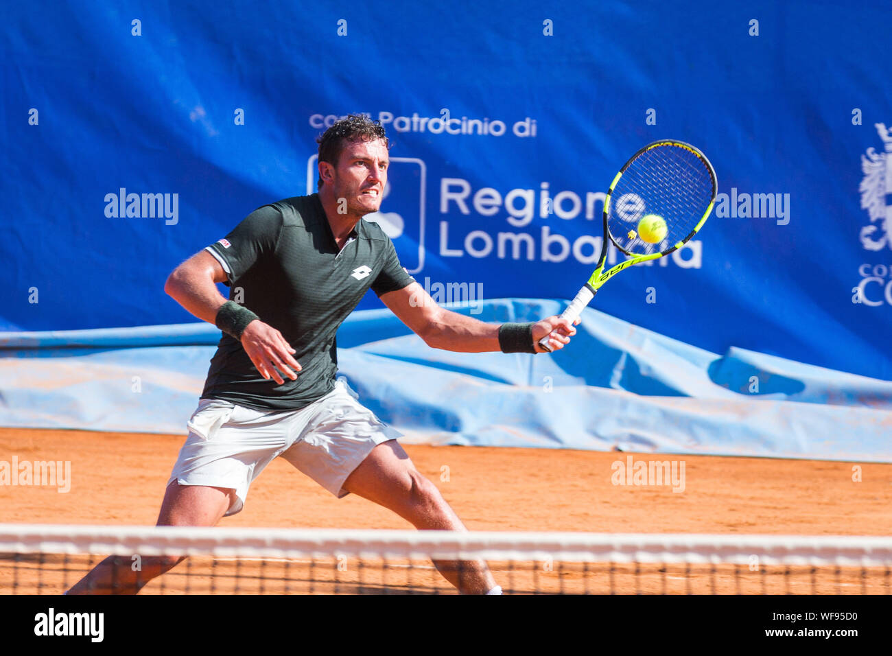 ALESSANDRO GIANNESSI during Atp Challenger Como 2019, Como, Italy, 30 Aug  2019, Tennis Tennis Internationals Stock Photo - Alamy