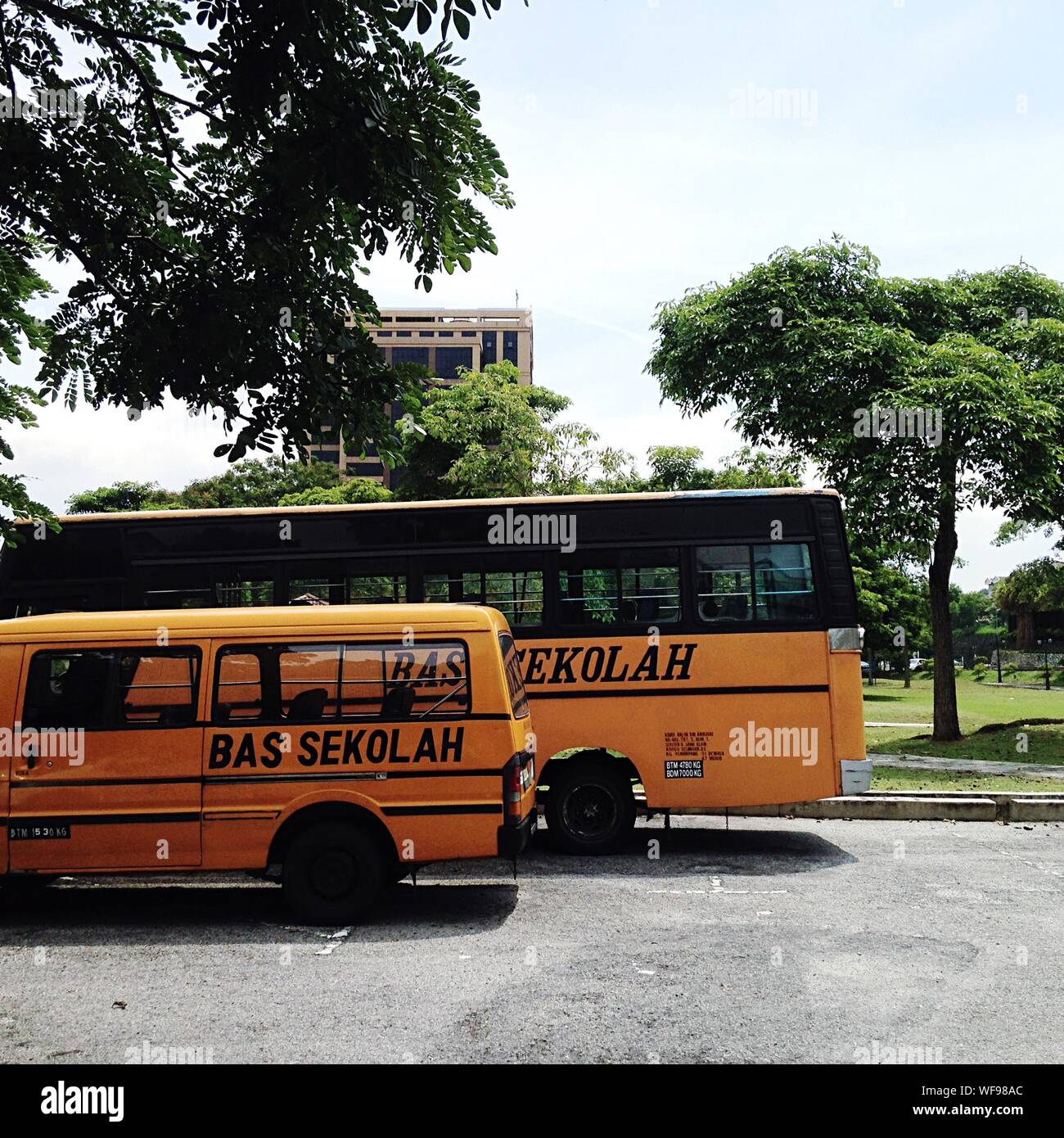 Van Parked At Roadside High Resolution Stock Photography and 