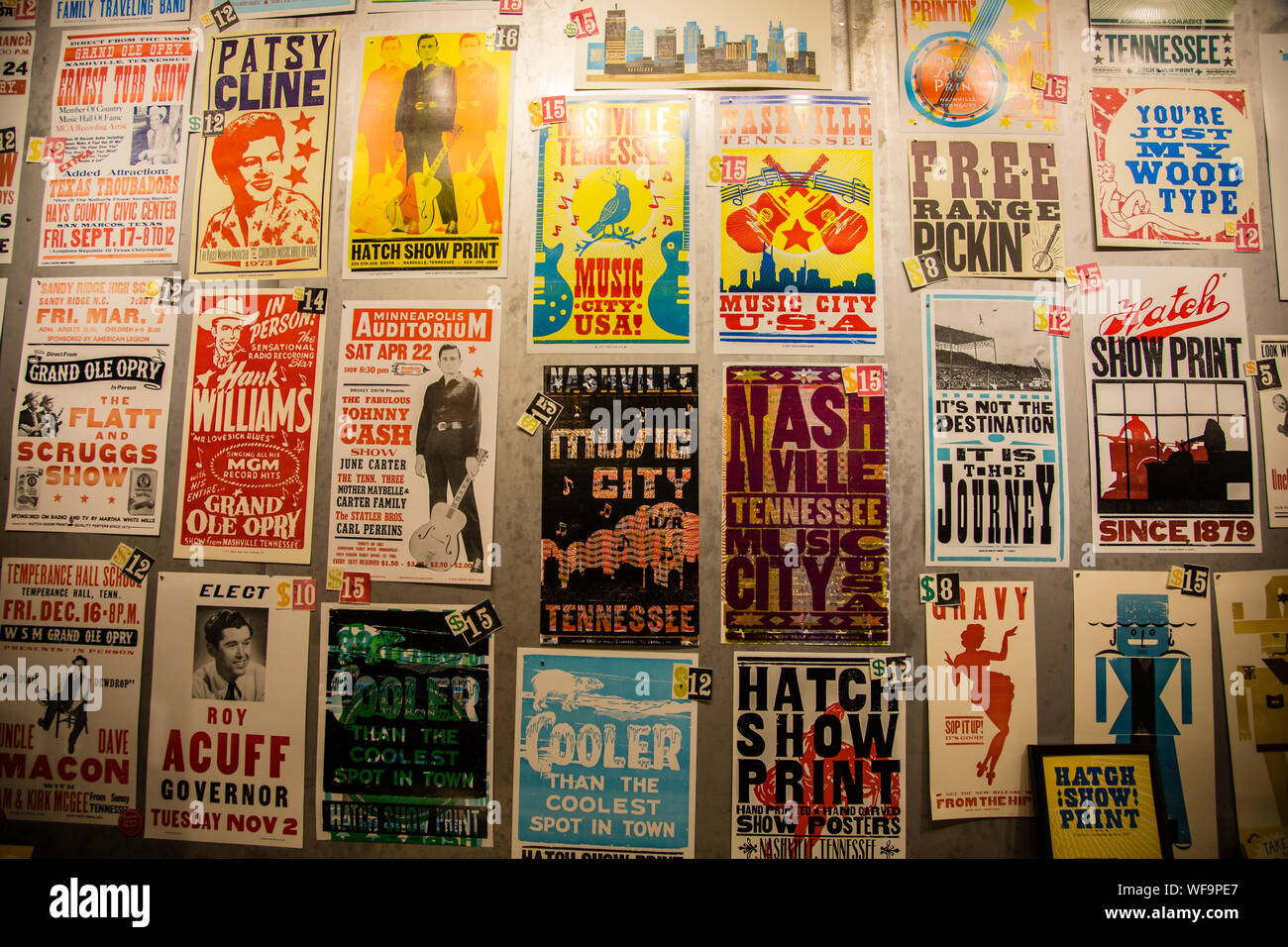 Hatch show print hi-res stock photography and images - Alamy