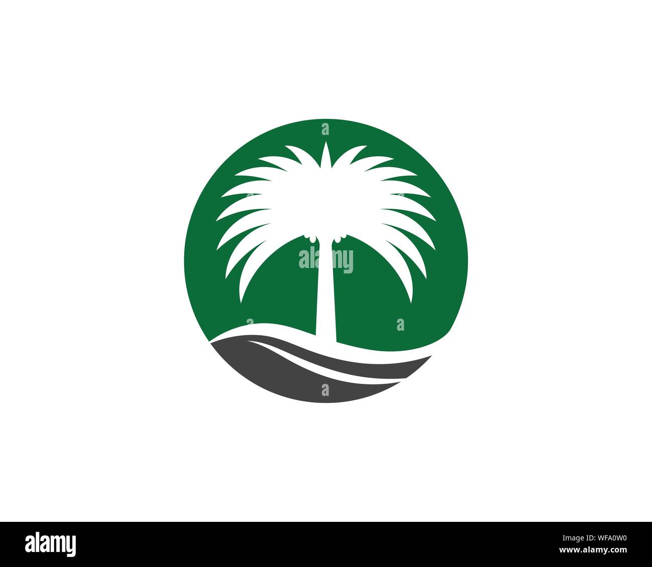 Date tree icon vector illustration logo template Stock Vector Image ...