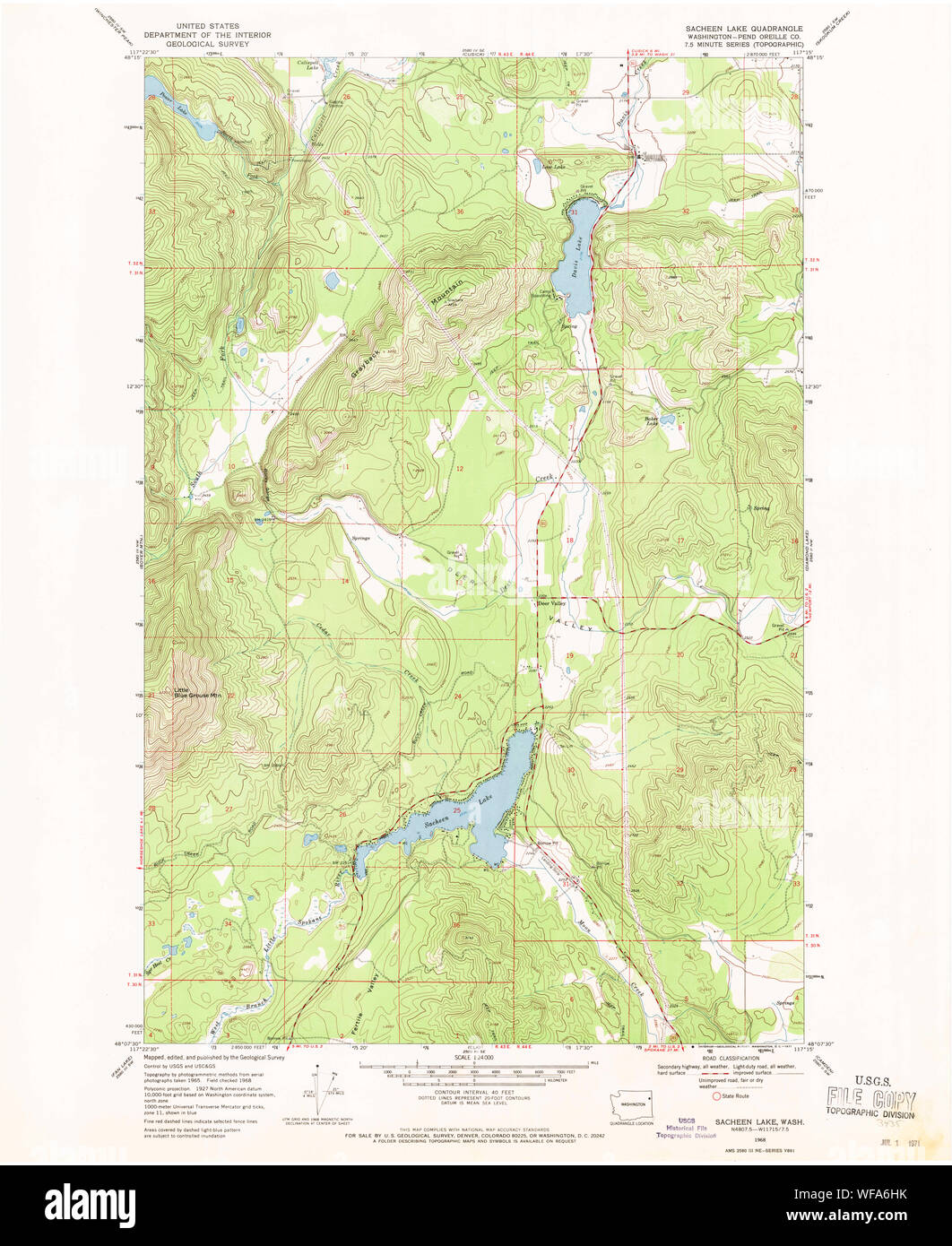 Sacheen lake Cut Out Stock Images & Pictures Alamy