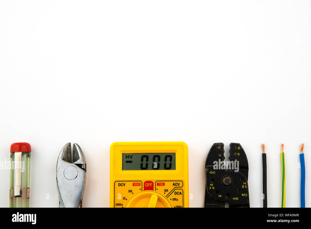 Electrical measurement tools hi-res stock photography and images - Alamy