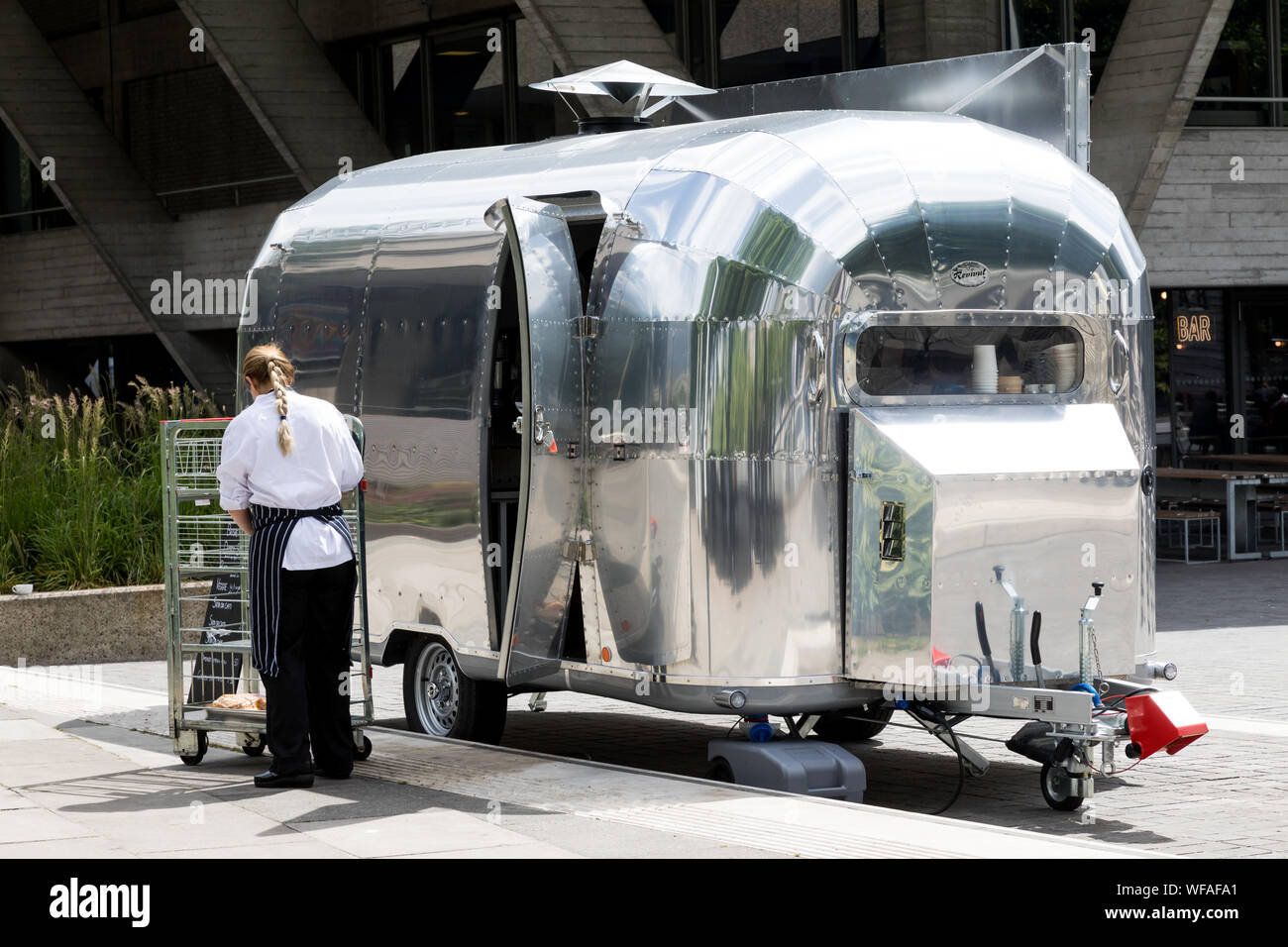 Airstream Food Truck Stock Photos Airstream Food Truck