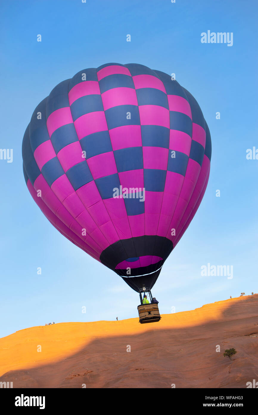 A Hot air balloon Stock Photo