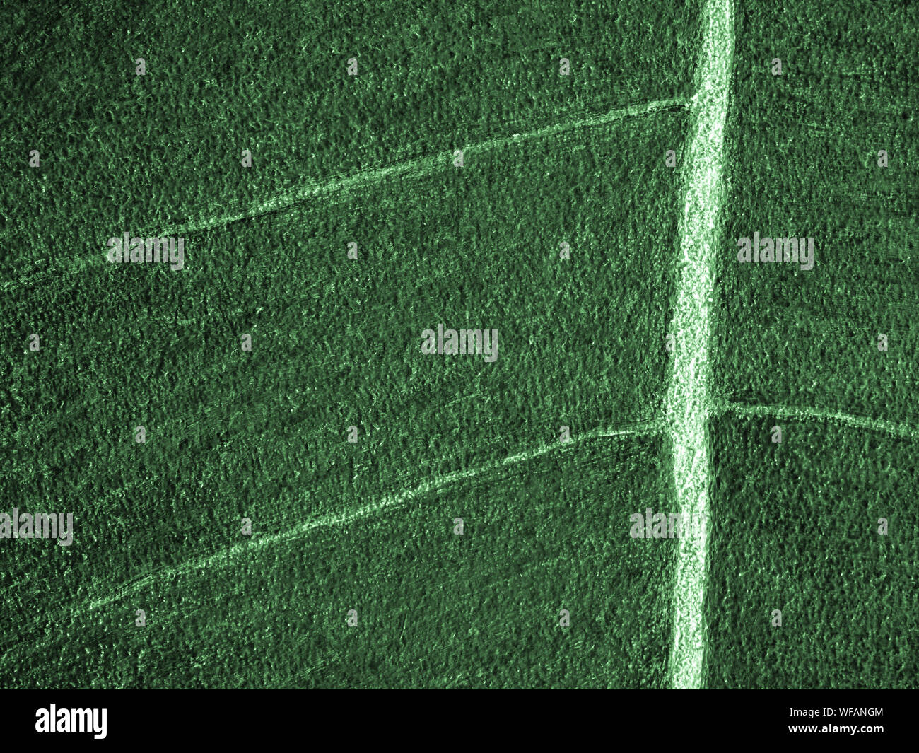 Empty green old wall texture. Painted distressed wall surface, Copy space, Cement wall texture Stock Photo