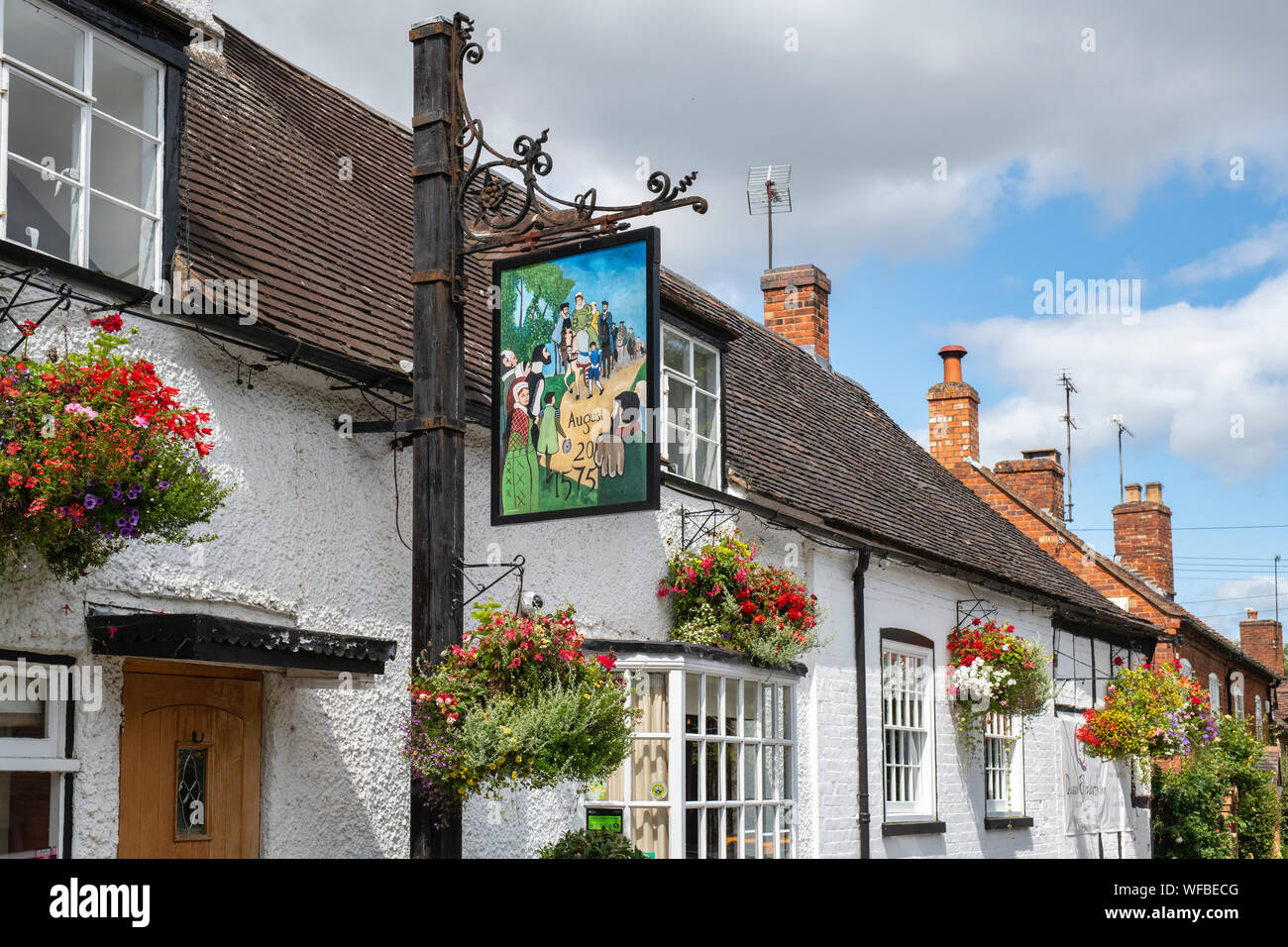 Queen elizabeth pub elmley castle hires stock photography and images