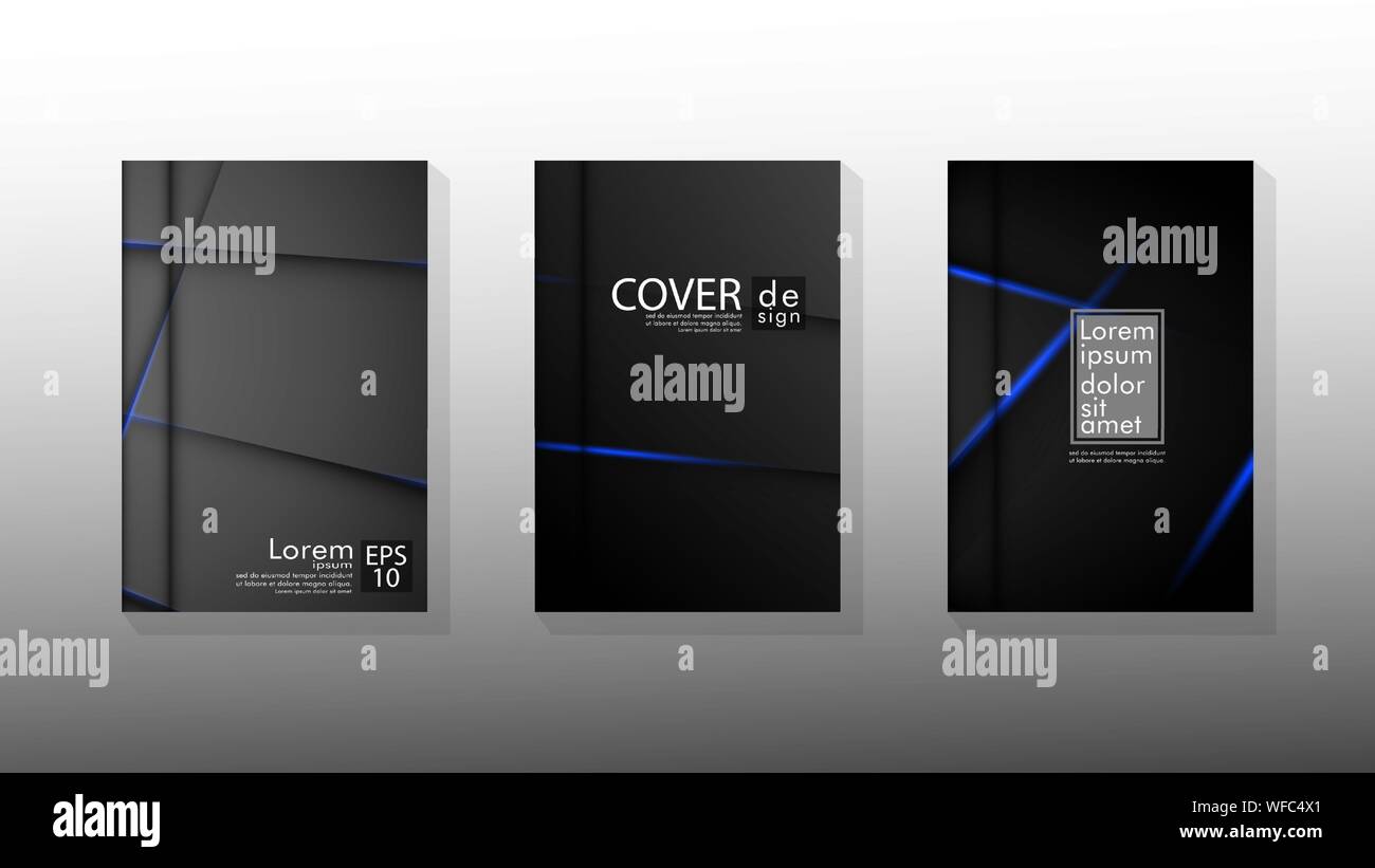 Vector collection of book cover backgrounds. eps 10 vector design ...