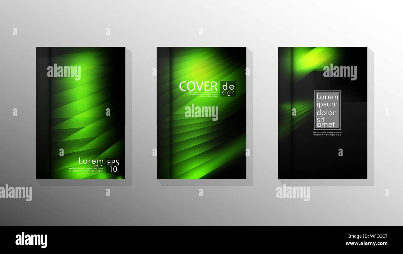 Vector collection of book cover backgrounds. eps 10 vector design ...