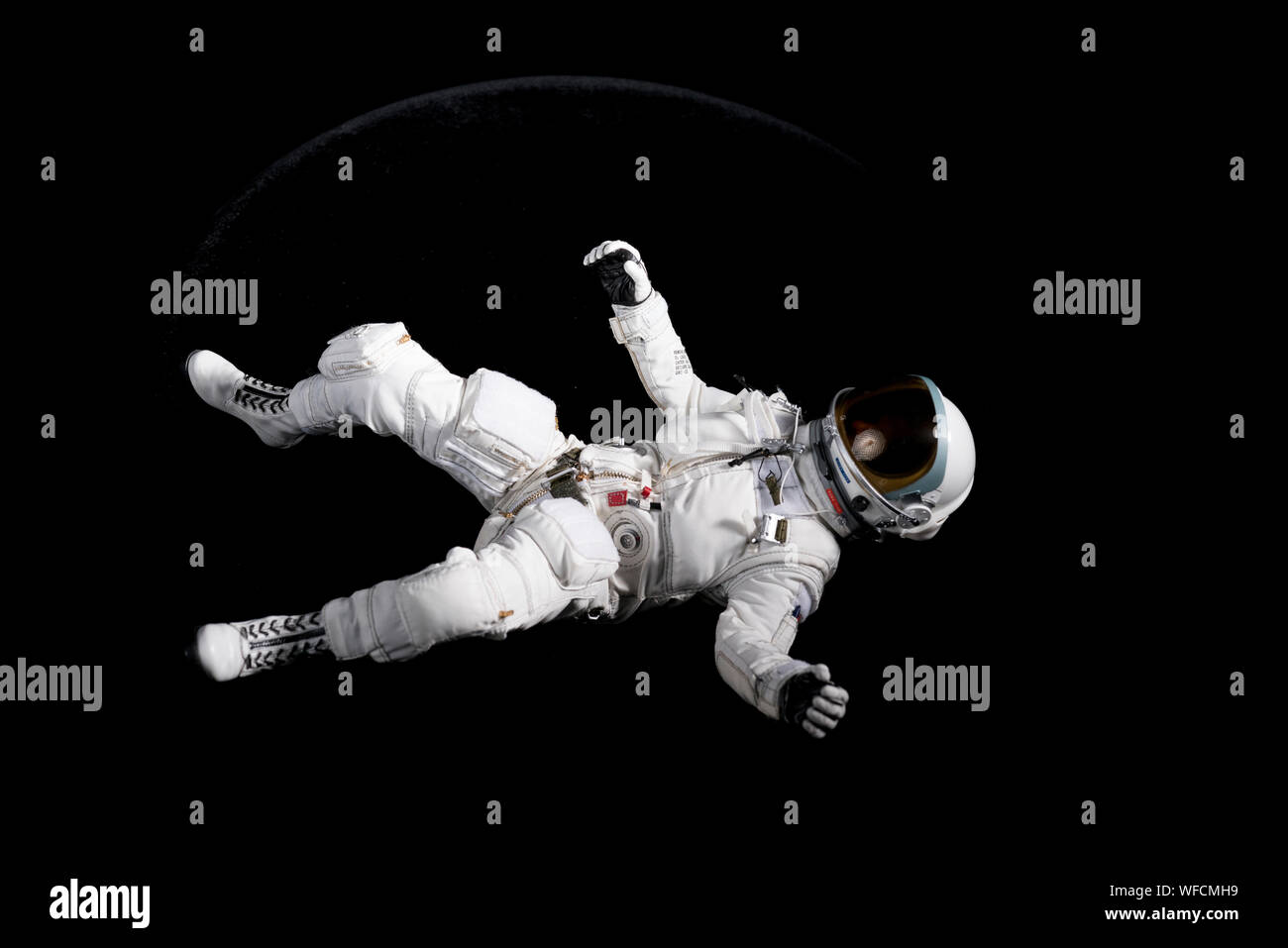 Astronaut Floating Stock Photo