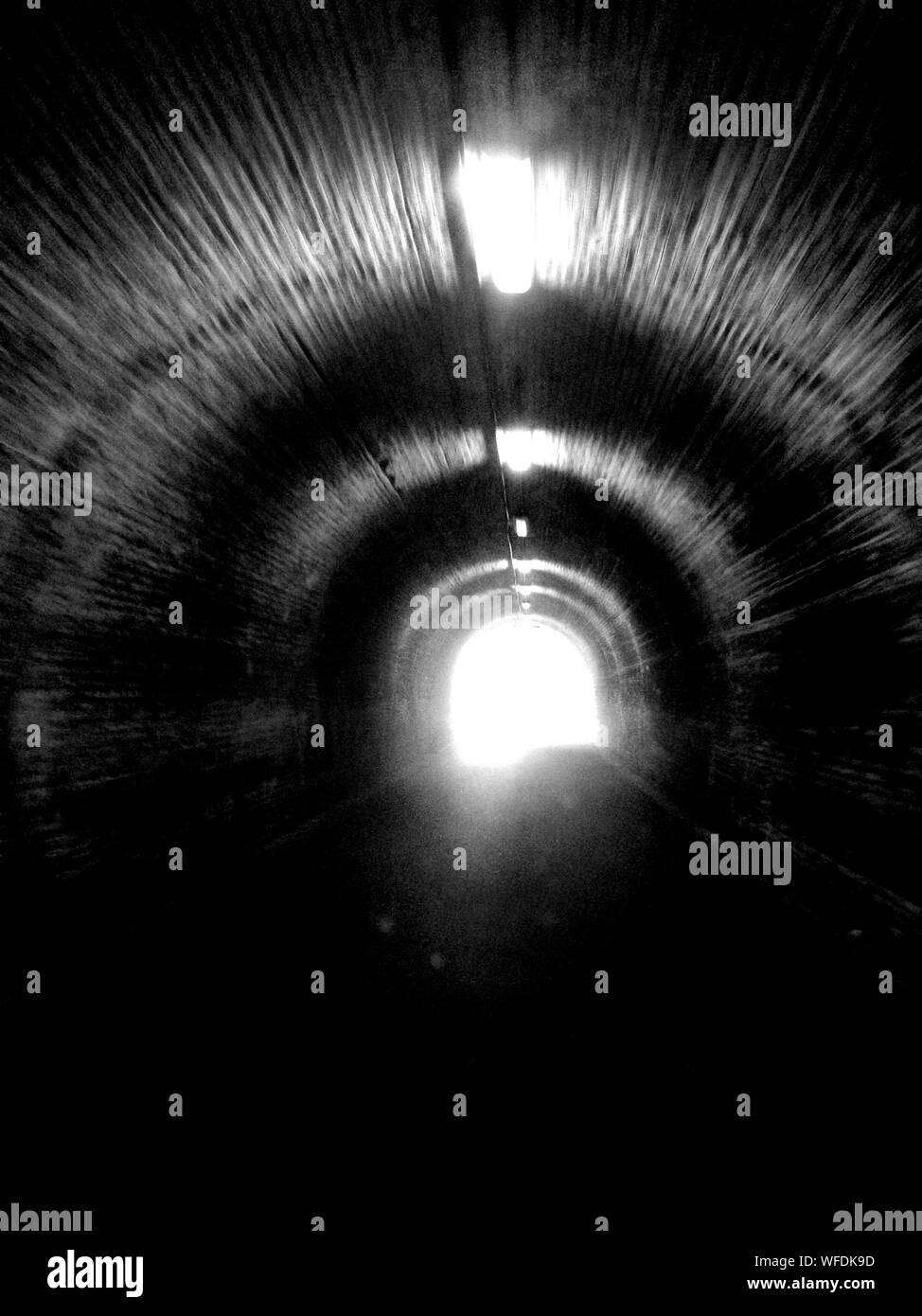 Light At End Of Tunnel Stock Photo - Alamy