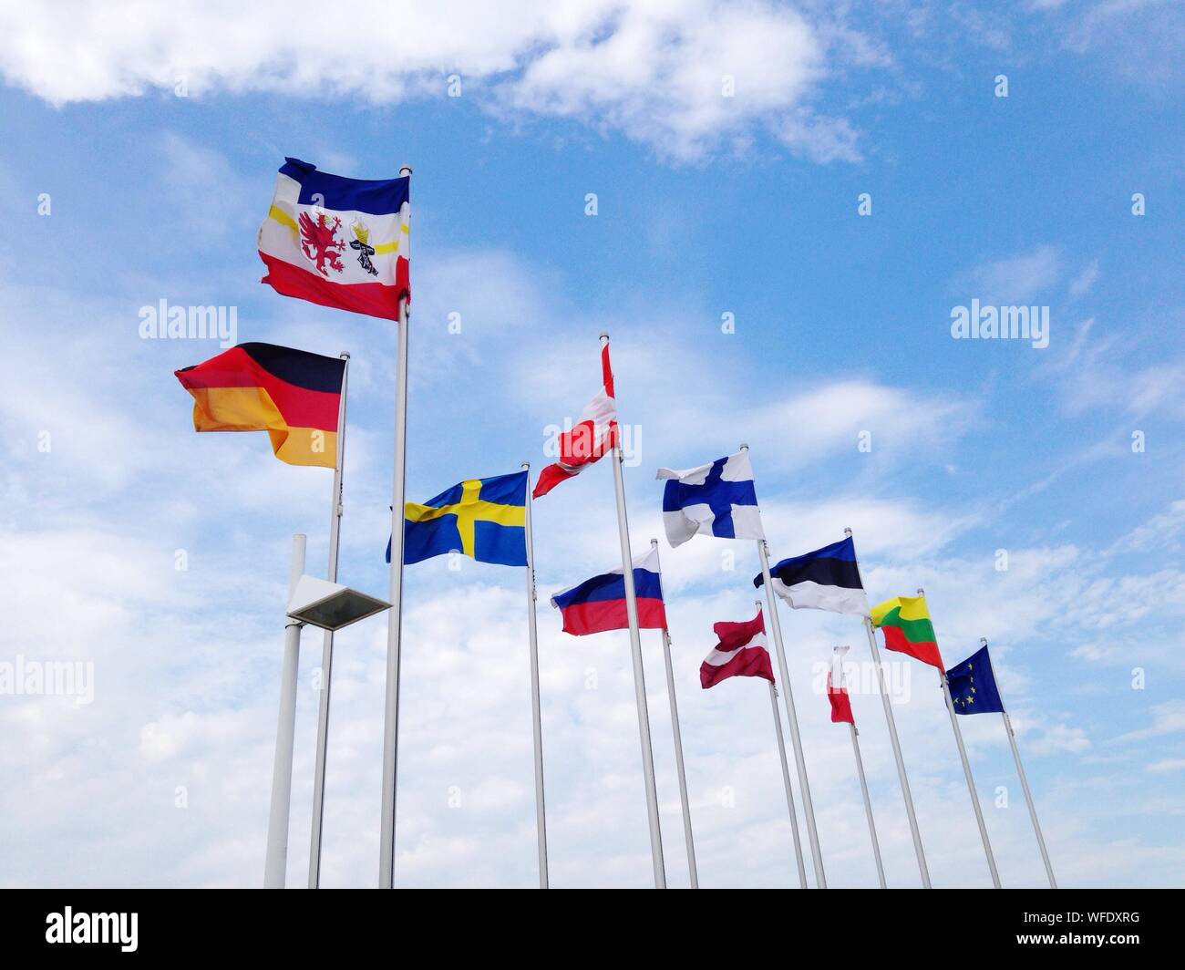 Swedish National Flags High Resolution Stock Photography and Images - Alamy