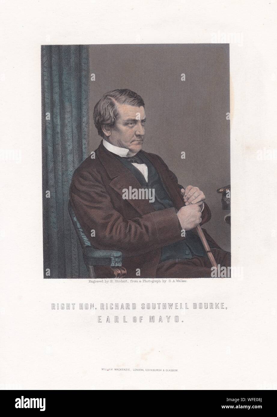 Richard southwell bourke 6th earl of mayo hires stock photography and