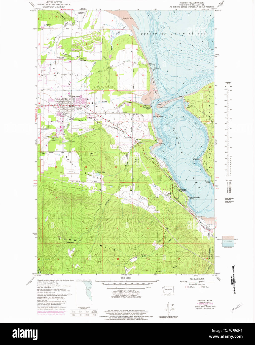 Map of sequim hires stock photography and images Alamy
