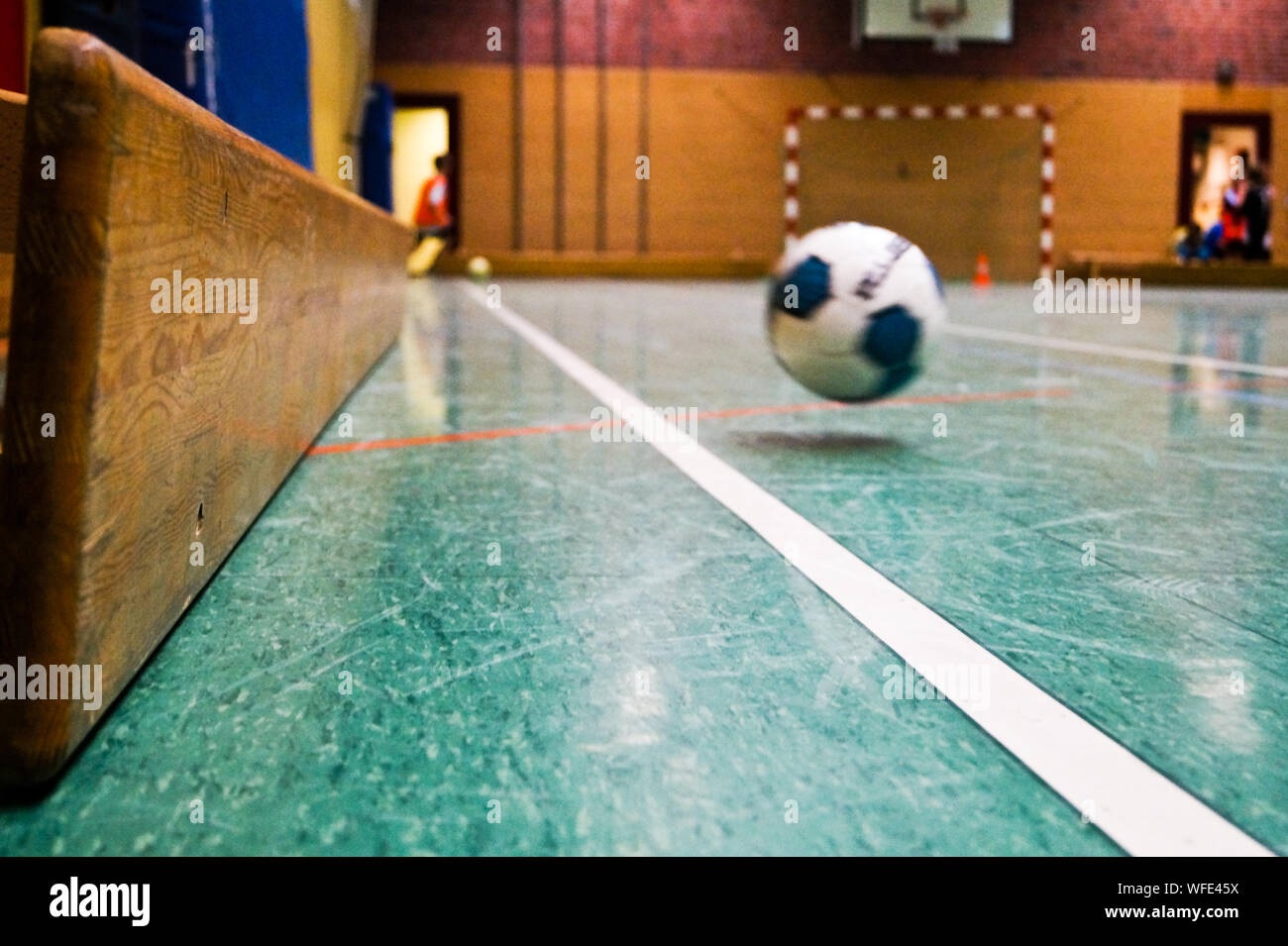 Court soccer ball hires stock photography and images Alamy