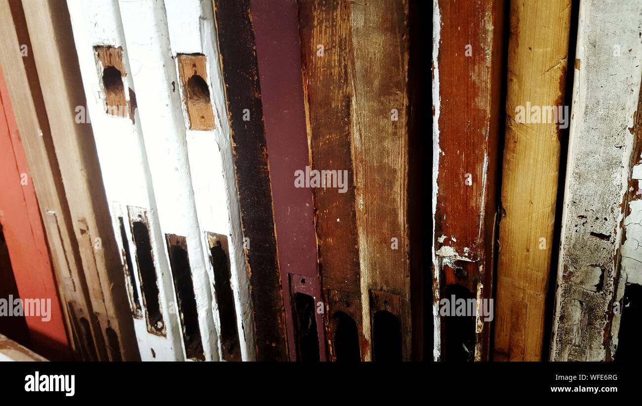 Old wooden doors hi-res stock photography and images - Alamy