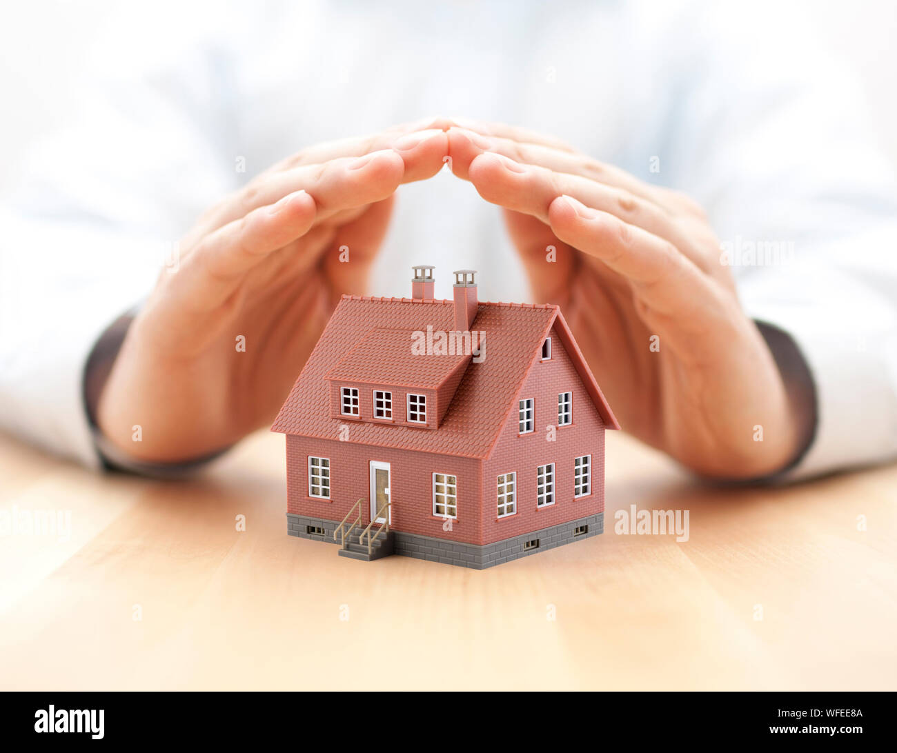 Protect Your House Stock Photo