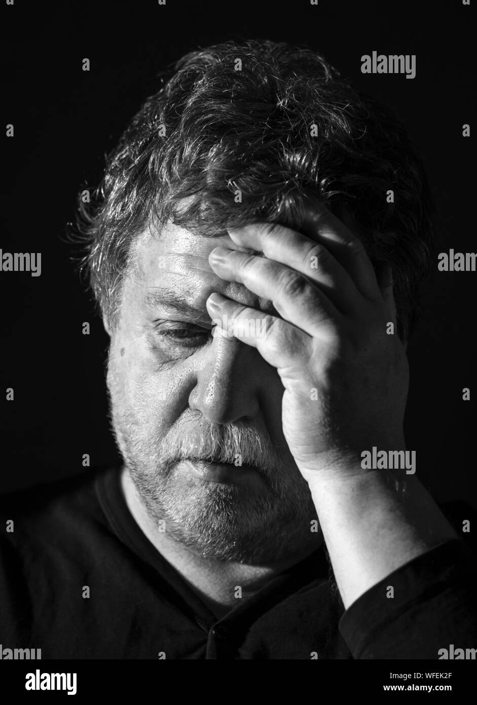 Black adult man hi-res stock photography and images - Alamy