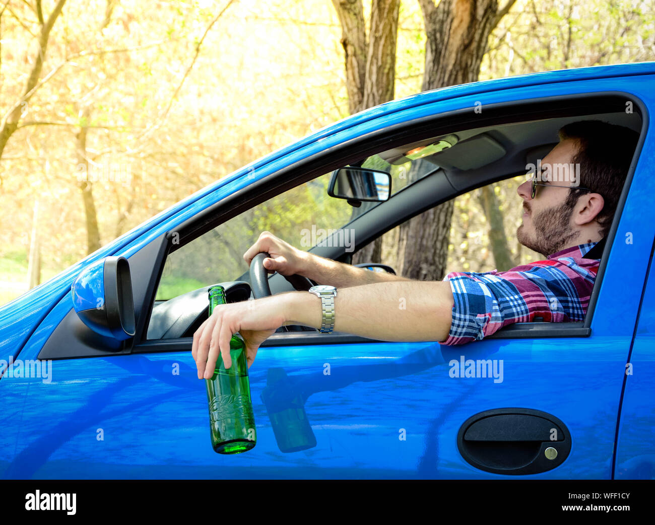 Man car driving road danger hires stock photography and images Alamy
