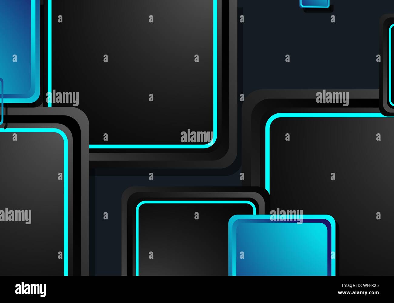 Abstract blue hi tech layout background hi-res stock photography and ...