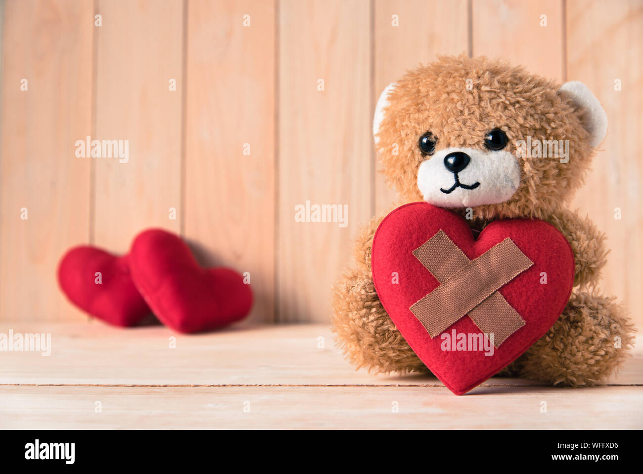 heart shape teddy