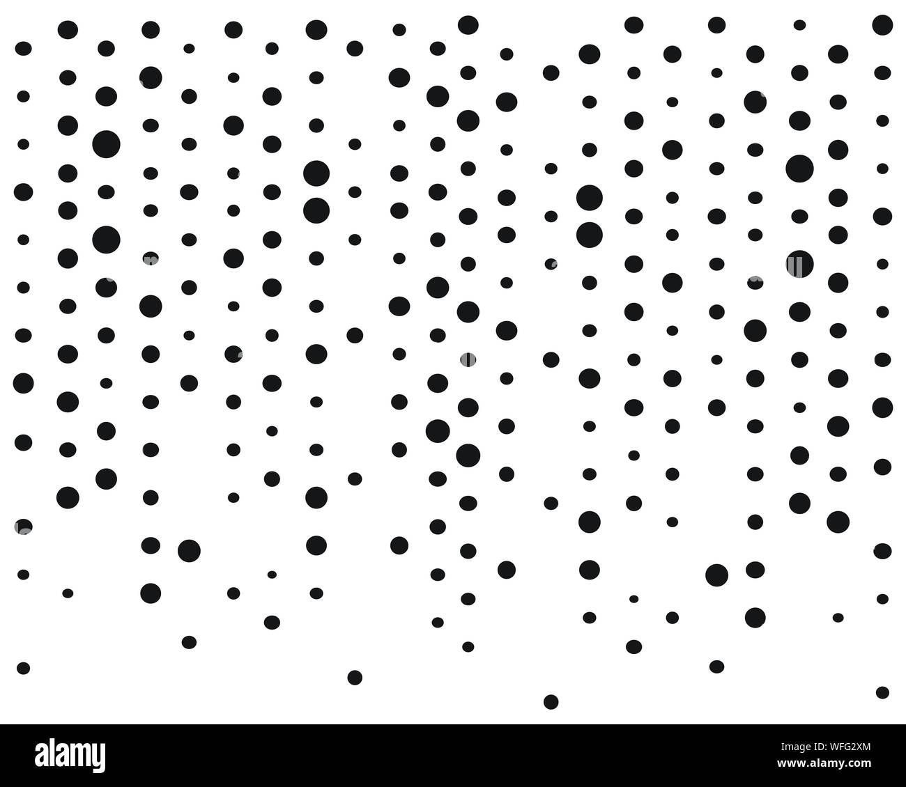 Dots vector background illustration design template Stock Vector