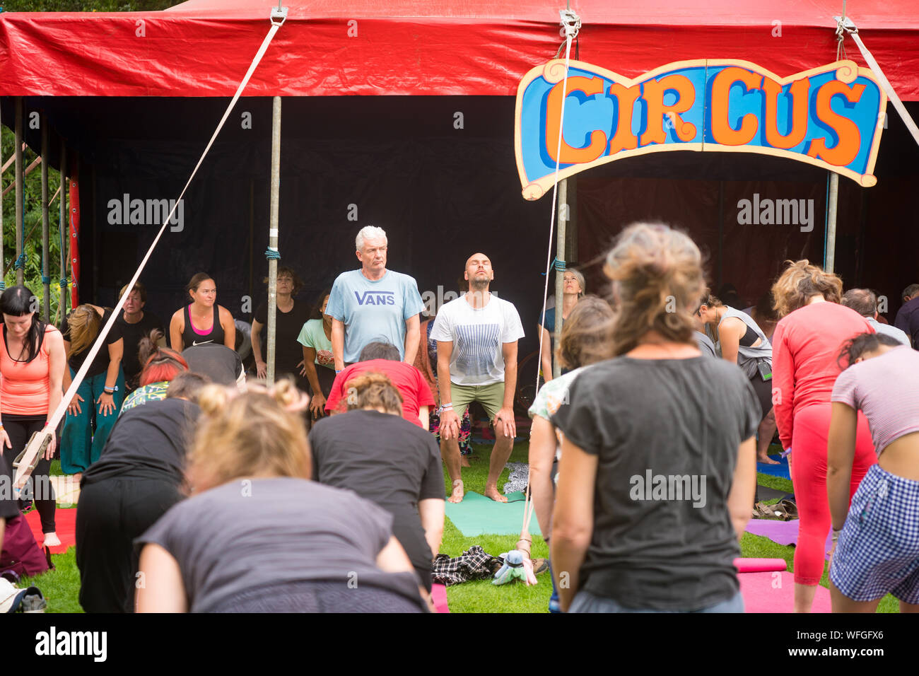 Dorset, UK. Saturday, 31 August, 2019. Views of the 2019 End of the Road Festival. Photo: Roger Garfield/Alamy Live News Stock Photo