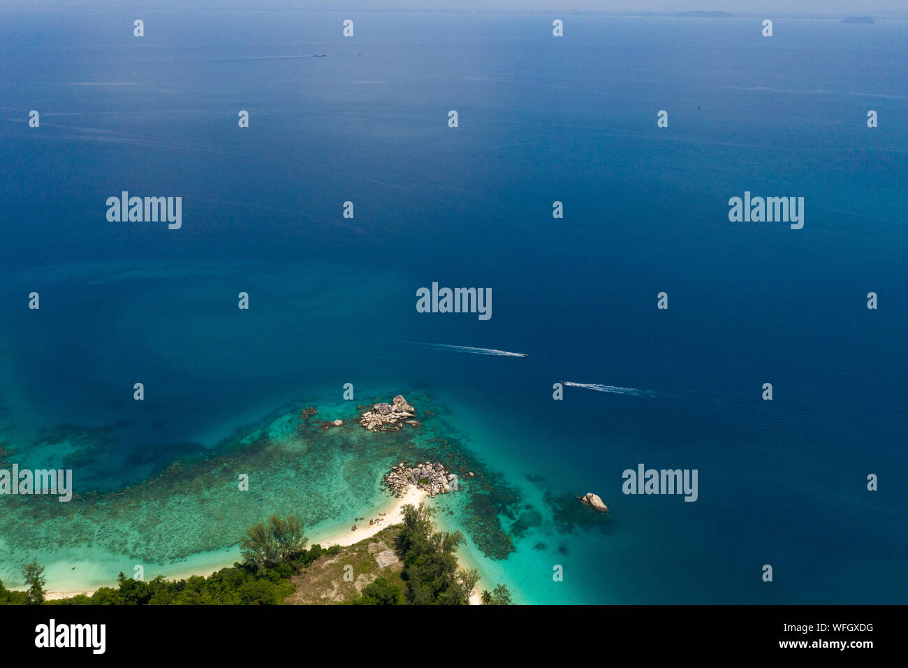 Keke Bay, Pulau Perhentian Besar island, Tenrengganu, Malaysia Stock Photo