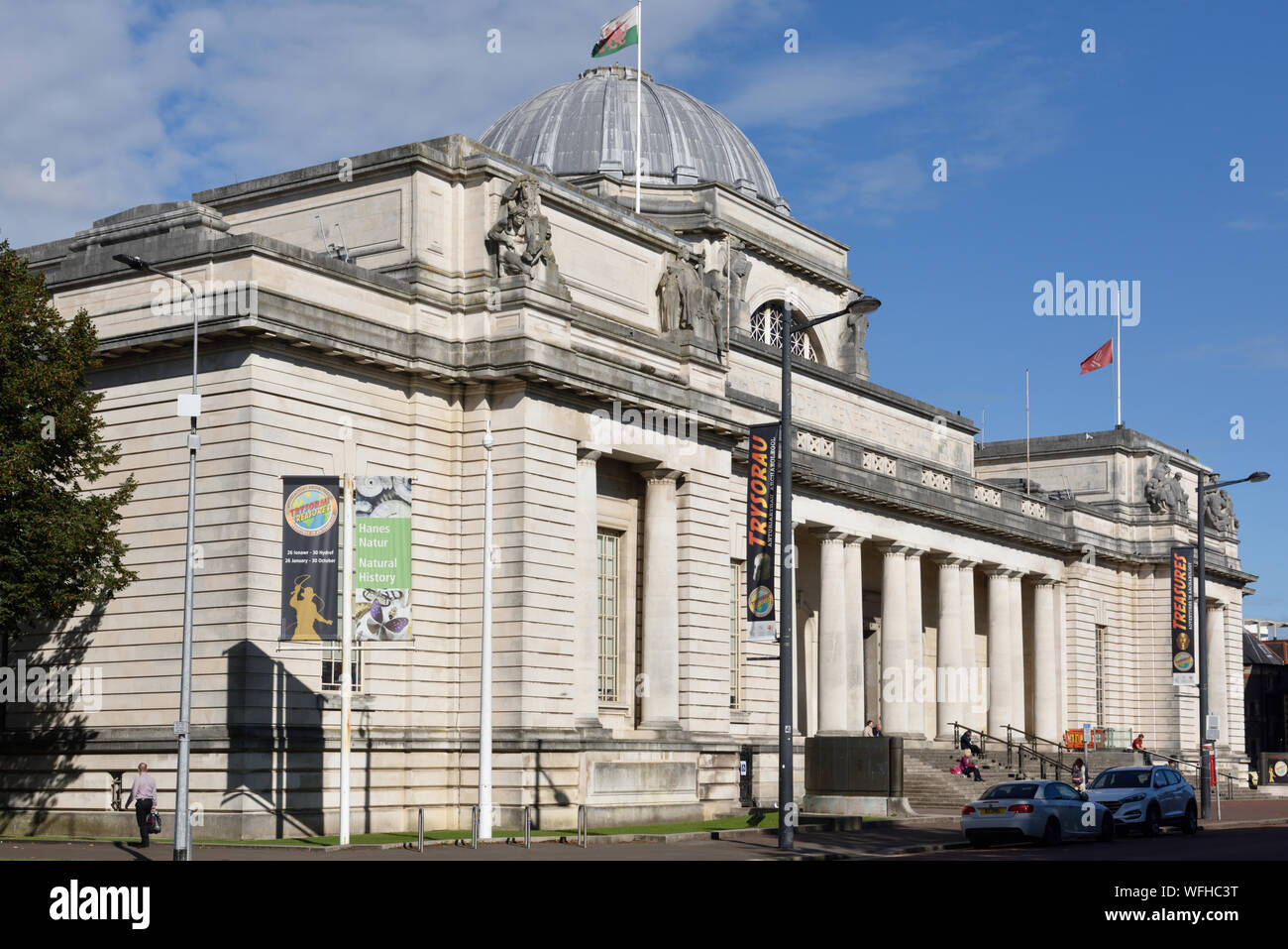 The National Museum, Cardiff, Wales, UK Stock Photo