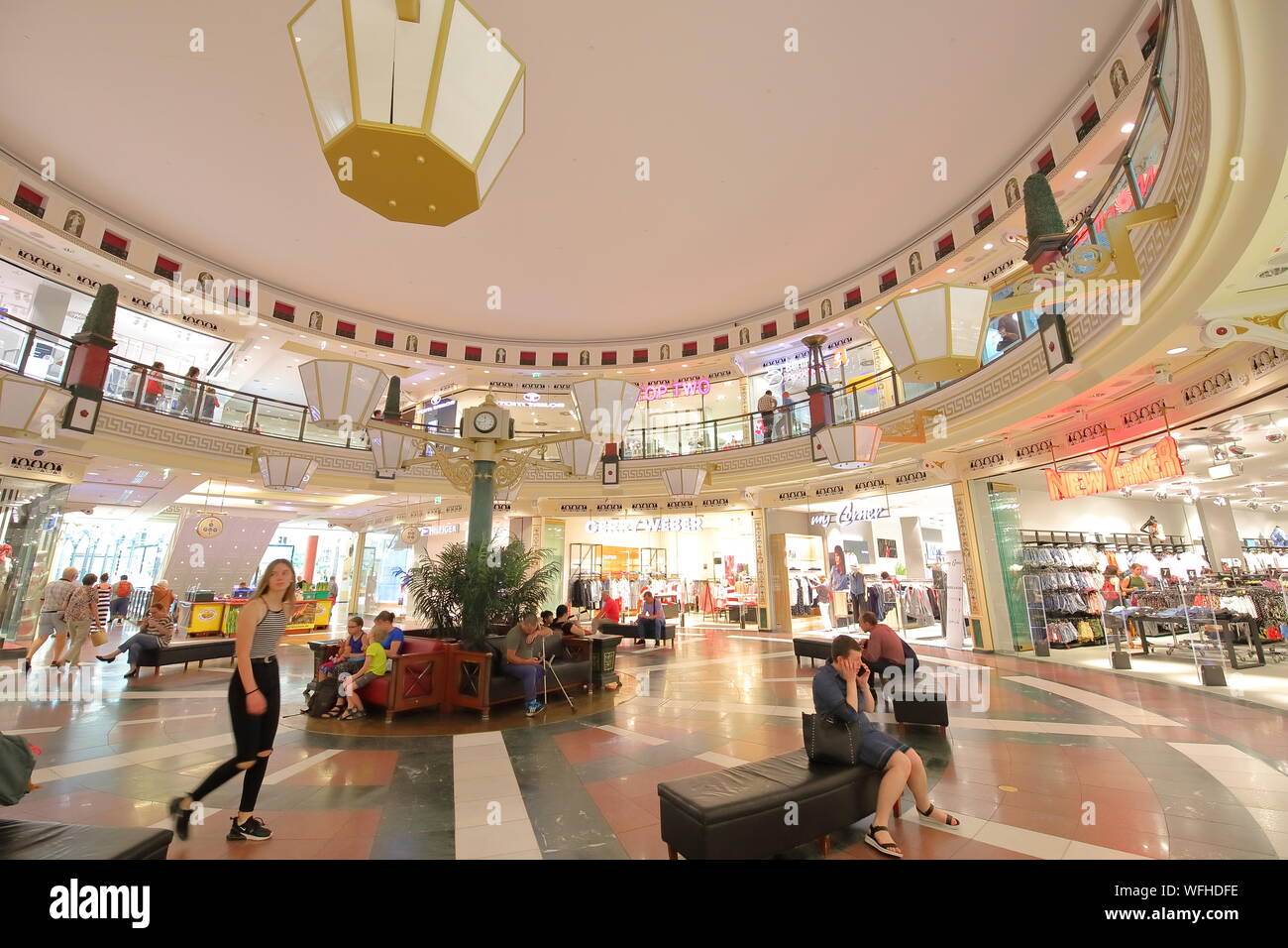Das Schloss shopping mall Berlin Germany Stock Photo