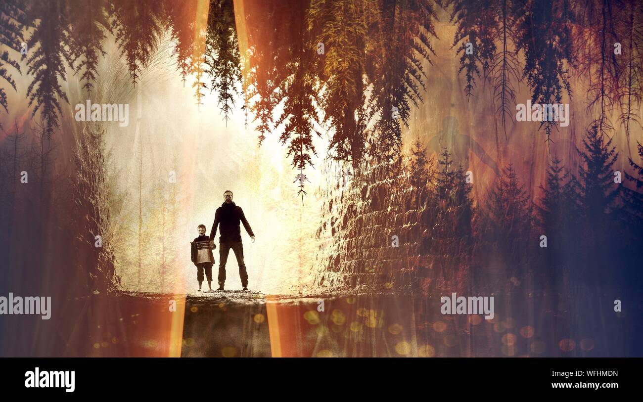 Double exposure man tree hi-res stock photography and images - Alamy