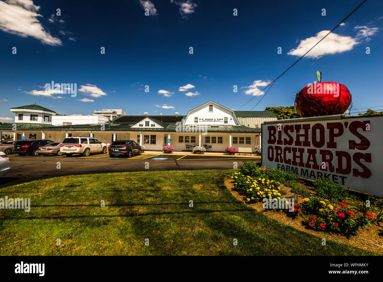 Orchards Guilford, Connecticut, USA Stock Photo Alamy