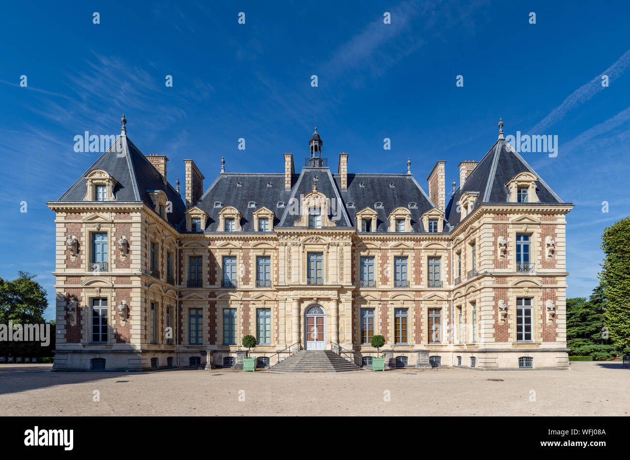 Chateau de Sceaux in summer - Hauts-de-Seine, France Stock Photo