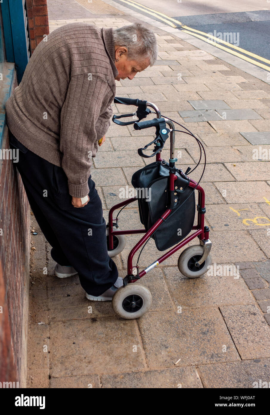 Rollator Walker High Resolution Stock Photography and Images - Alamy