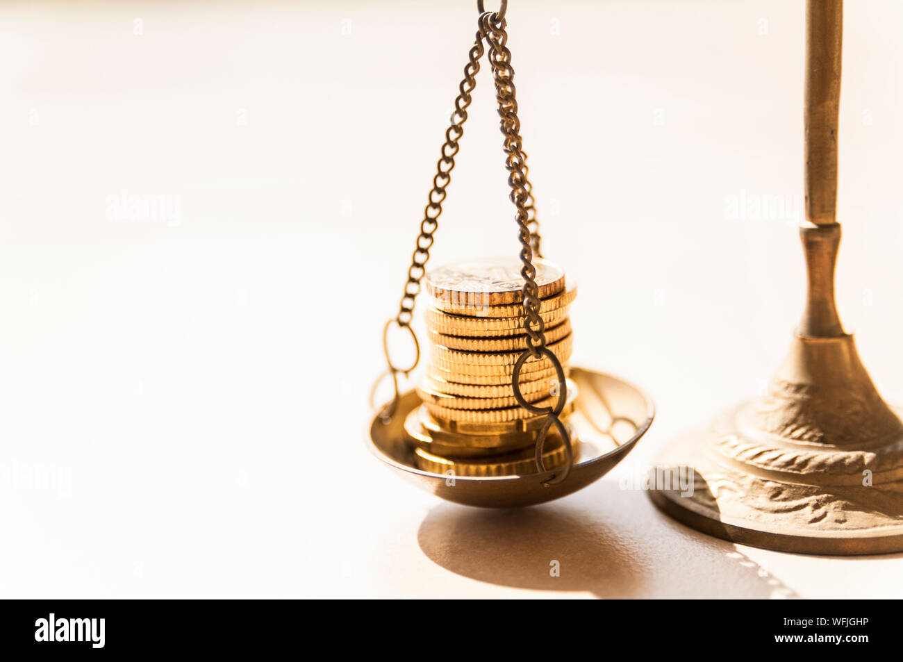 Antique gold scale hi-res stock photography and images - Alamy