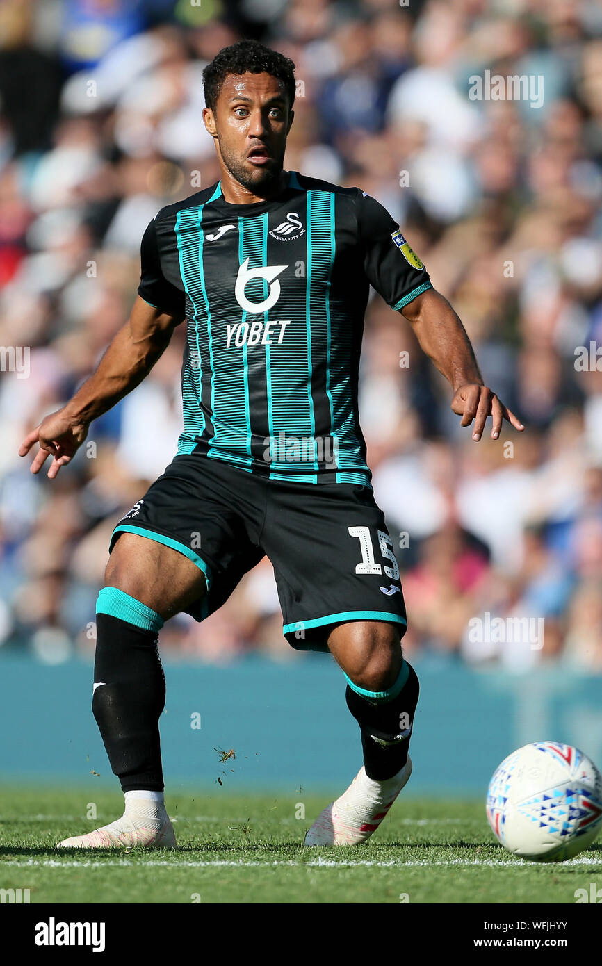 Wayne Routledge Drawing Swansea City's Wayne Routledge during the Sky Bet Championship match at ...