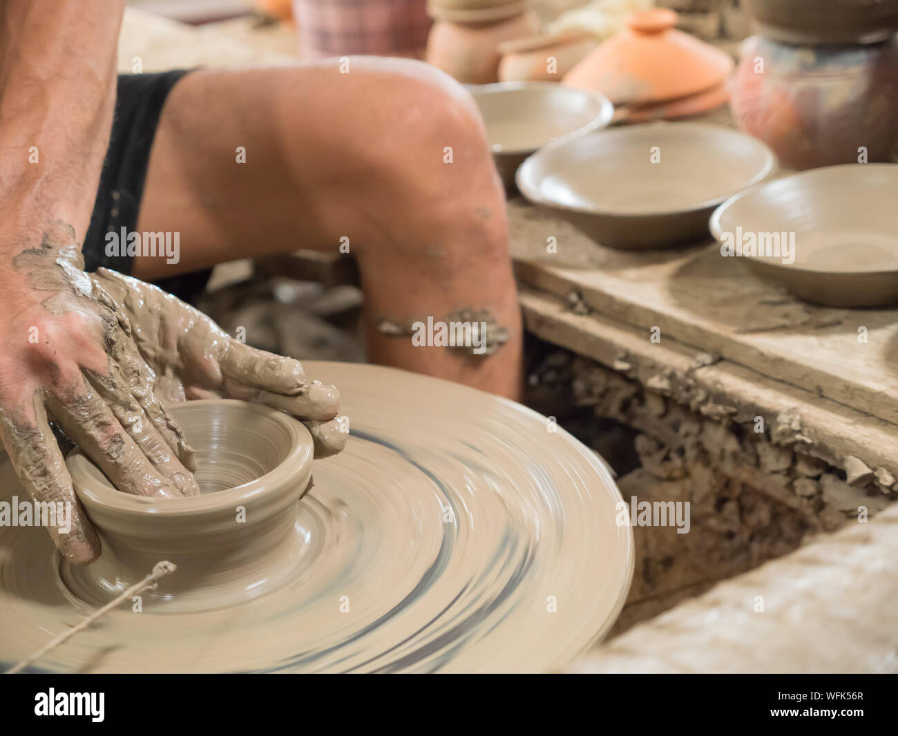 Working potter hi-res stock photography and images - Alamy