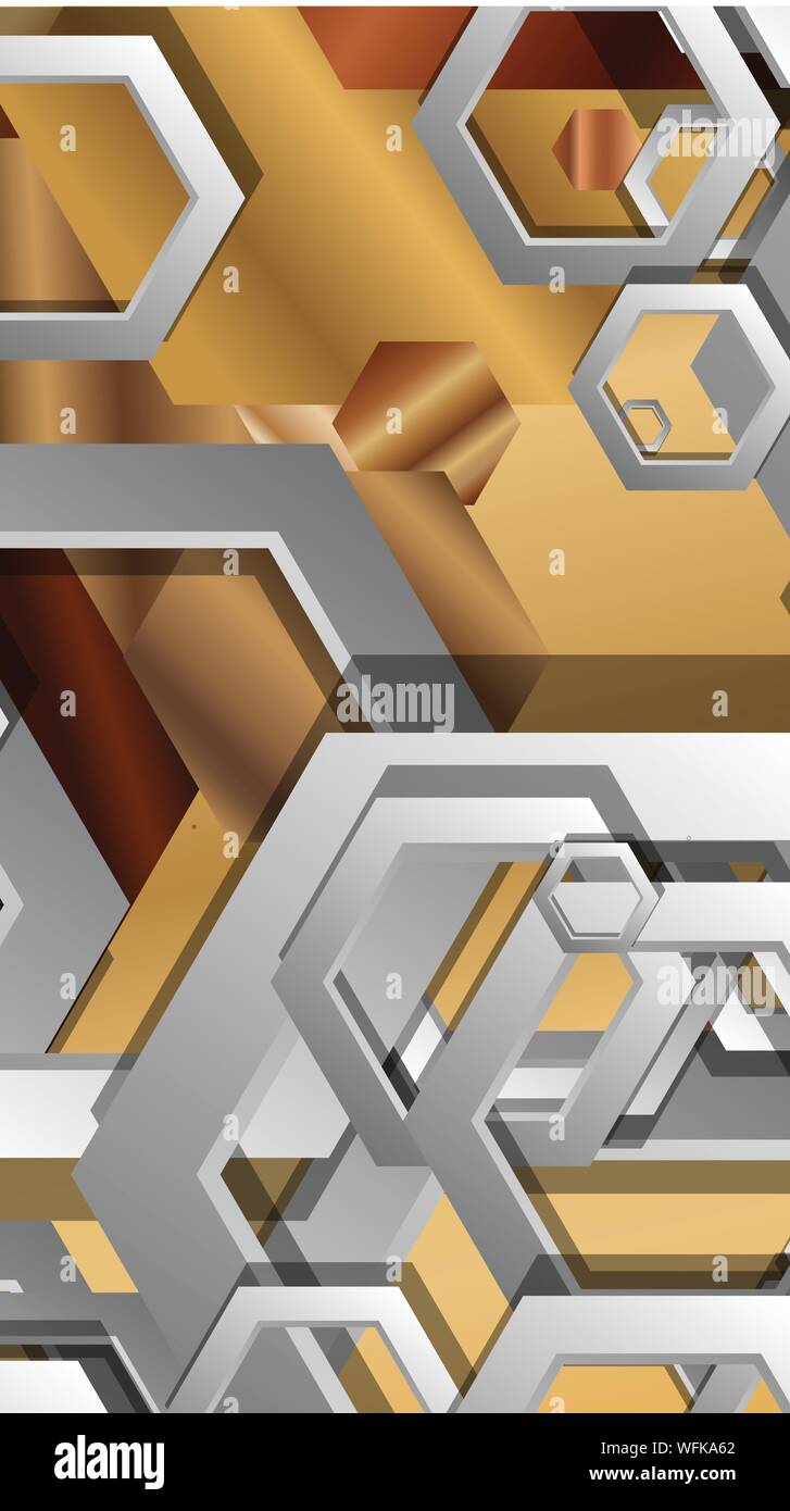 Modern geometric abstract vector templates wood color compositions ...
