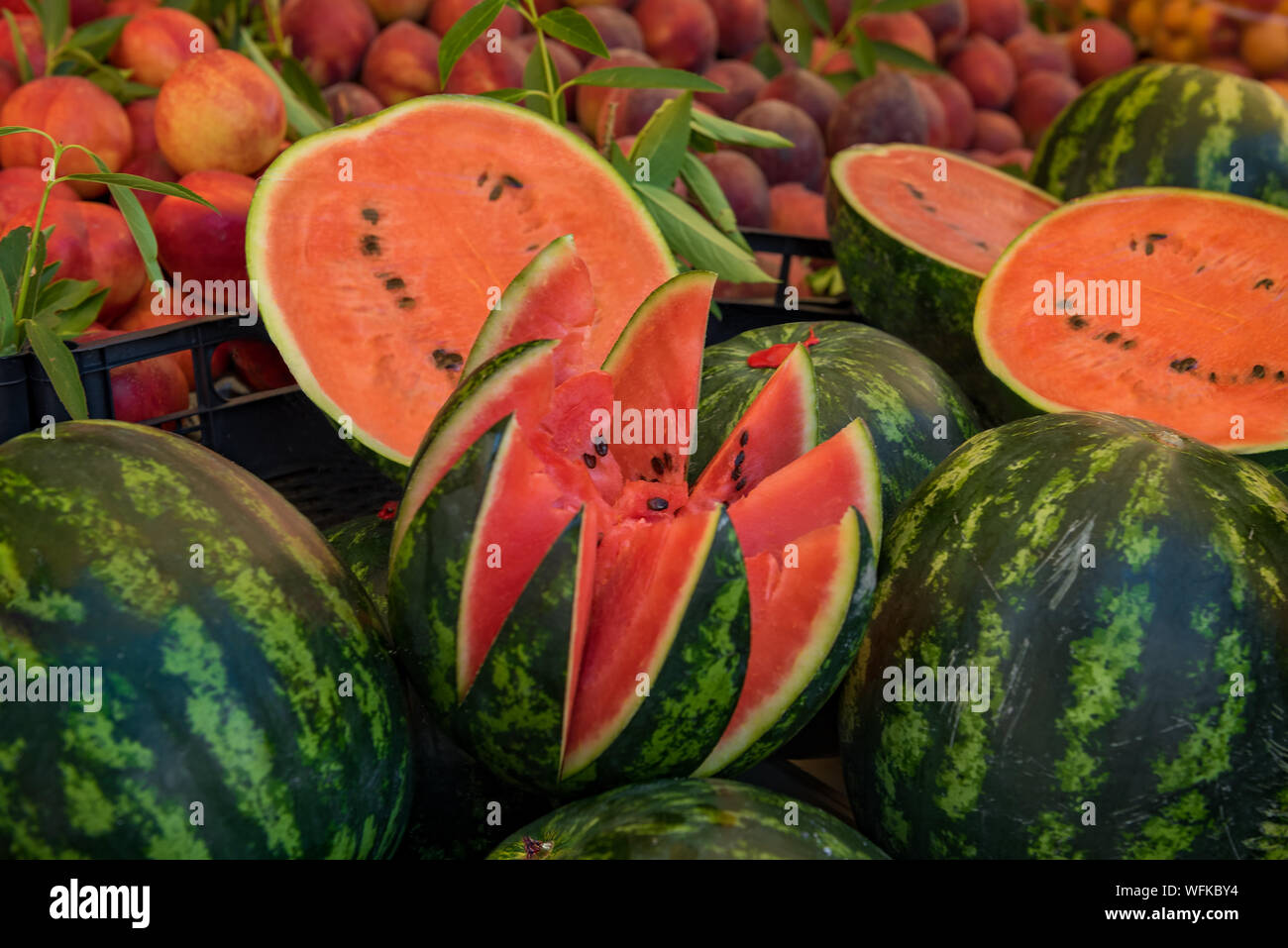 Watermelons on sale hires stock photography and images Alamy