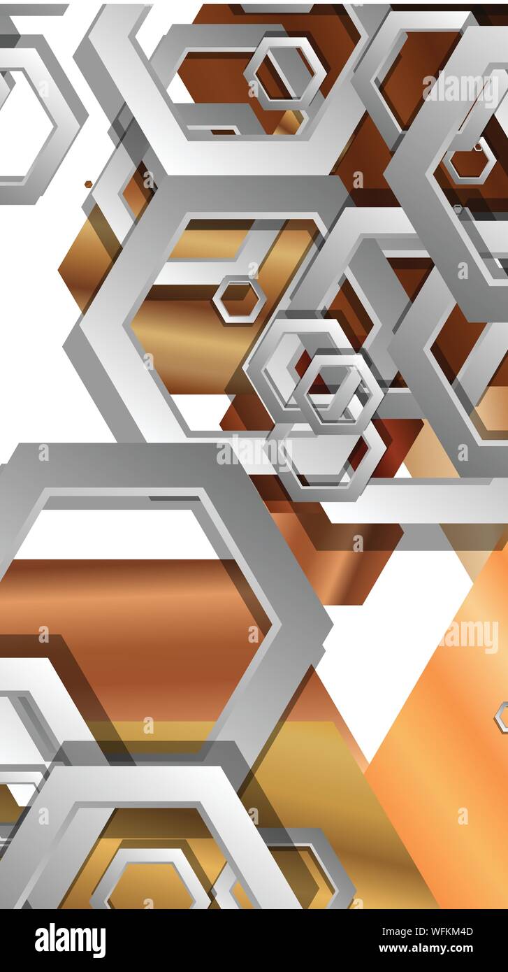 Modern geometric abstract vector templates wood color compositions ...