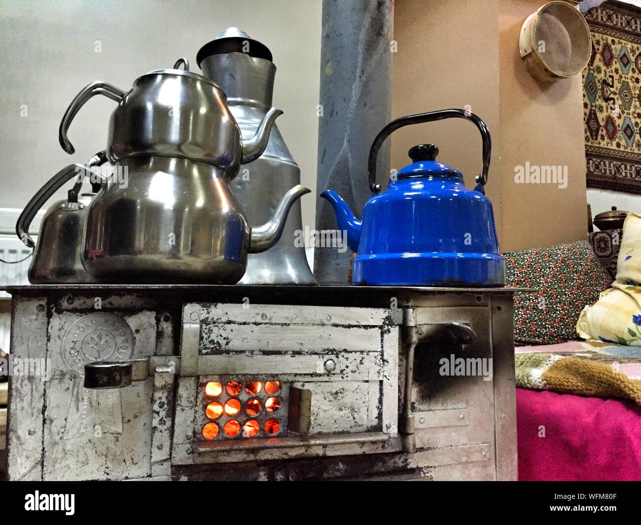 Metal teapots hires stock photography and images Alamy