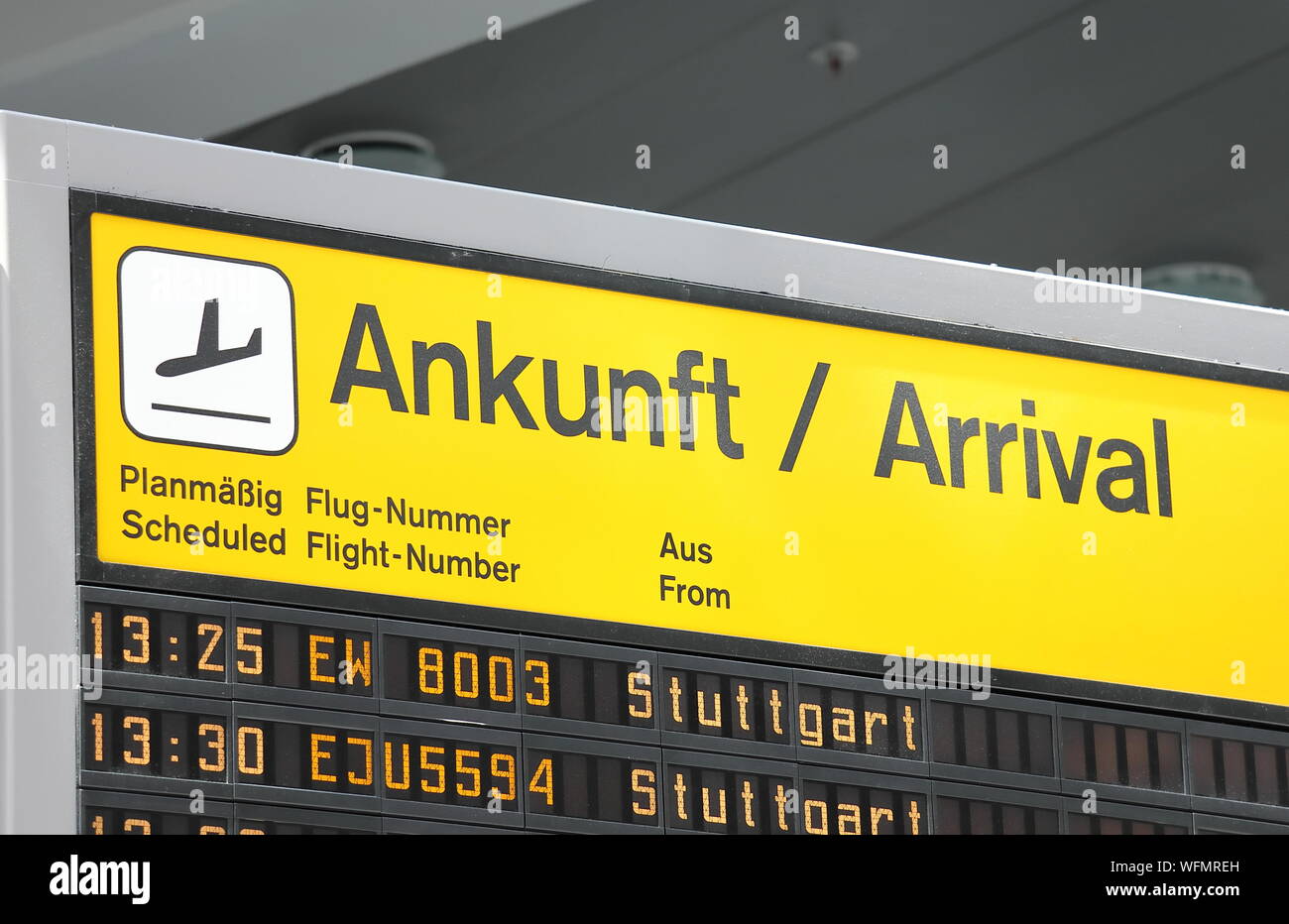 Timetable display berlin hires stock photography and images Alamy