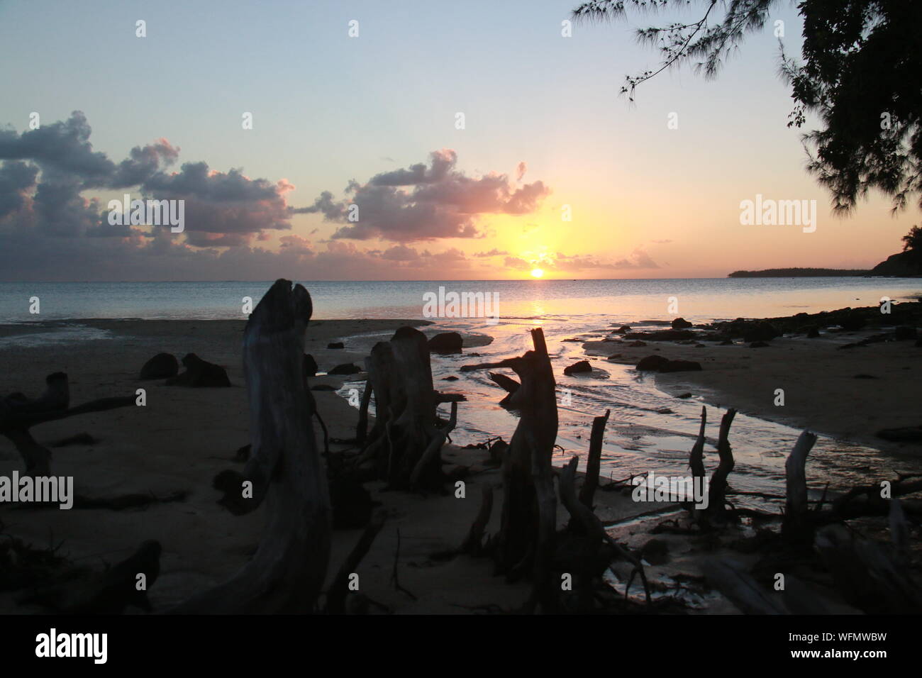 sunset Stock Photo
